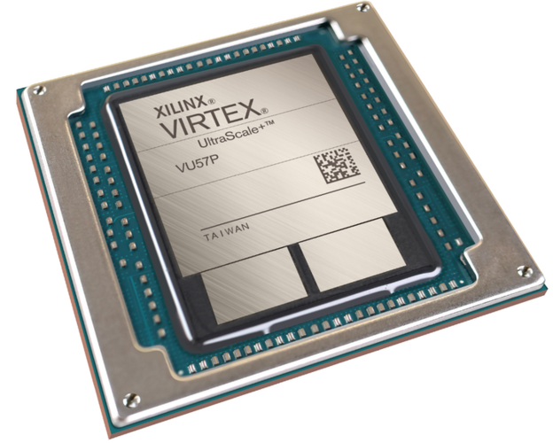 )今日宣布virtex ultrascale+ 系列产品再添一位独一
